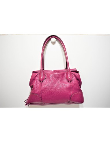 LANCEL, Sac iconique "Louyetu", en cuir grainé rose fuchsia prix pour 