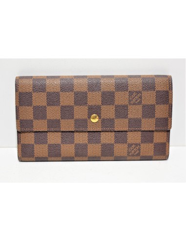 Louis Vuitton, Portefeuille INTERNATIONAL, en toile enduite damier ébène outlet