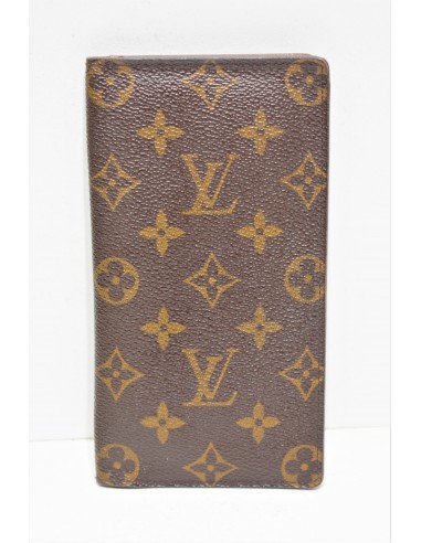 Louis Vuitton, " Portefeuille long " en toile enduite monogram français