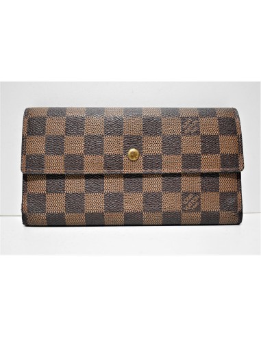 Louis Vuitton, Portefeuille INTERNATIONAL, en toile enduite damier ébène 50-70% off 