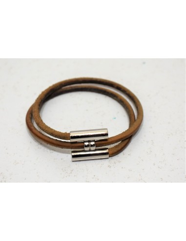 Bracelet en cuir "Tournis", Hermès Pour