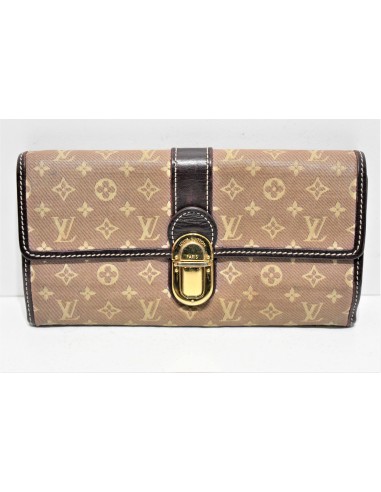 Louis Vuitton, Portefeuille SARAH, en toile idylle monogram et cuir Dans la société mordern