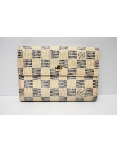 Louis Vuitton, Portefeuille ALEXANDRA (2), en toile enduite damier azur Comment ça marche