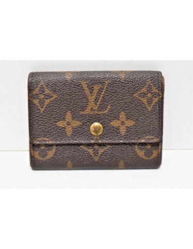 Louis Vuitton, Porte-monnaie en toile monogram le des métaux précieux