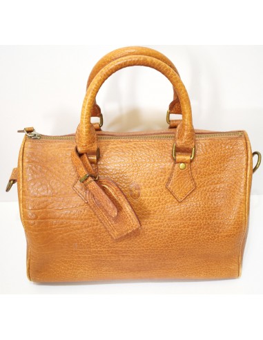 Ralph Lauren, Sac à main " boston ", en cuir camel online