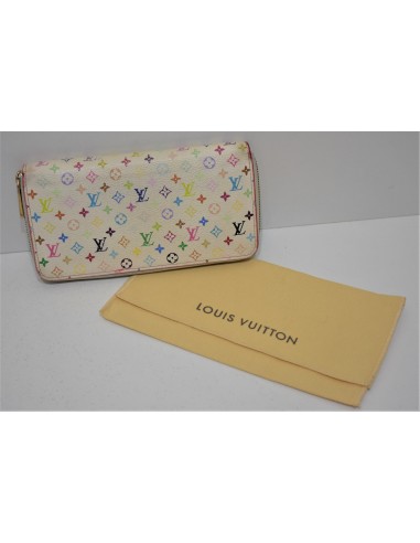 Louis Vuitton, Portefeuille compagnon ZIPPY, en toile enduite monogram multicolor de pas cher